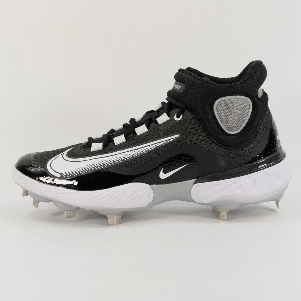 Nike Alpha Huarache Elite 4 Mid 'Black Dark Smoke Grey' DJ6520-011